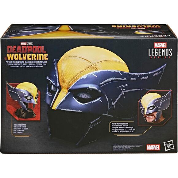 Marvel Legends Wolverine Roleplay Mask Premium Adult Collectible Movie Gear - Picture 13 of 13